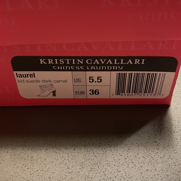 Kristin Cavallari x Chinese Laundry Laurel Peep Toe Boots - Picture 5 of 5